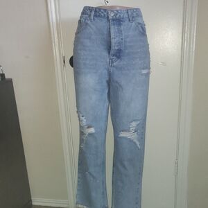 No Boundaries Light Blue High Rise Women Jeans